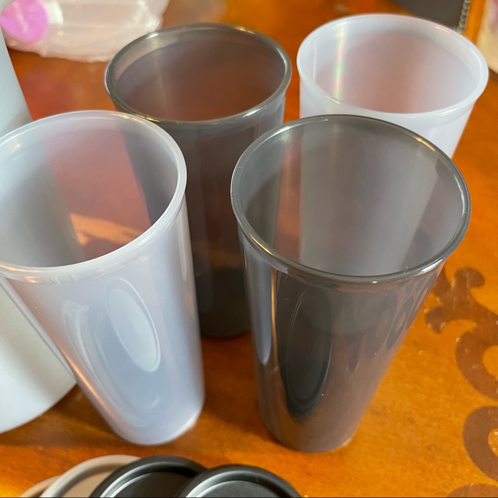 Tupperware Pitcher and Tumblers Set - Picture 3 of 5